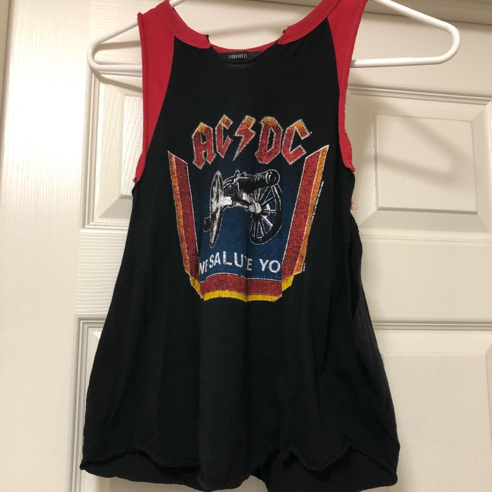 AC/DC band tank top